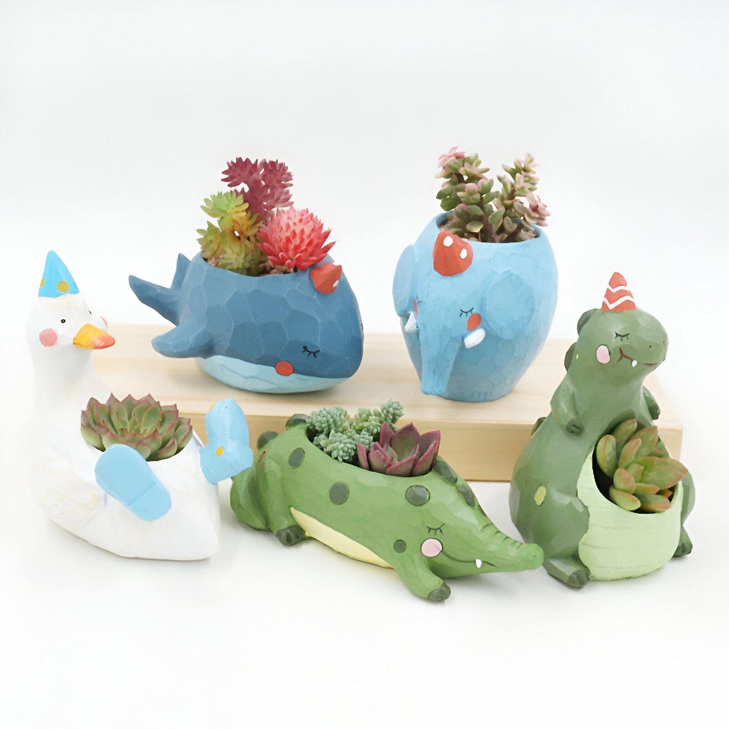 Cartoon Animal Succulent Planter+