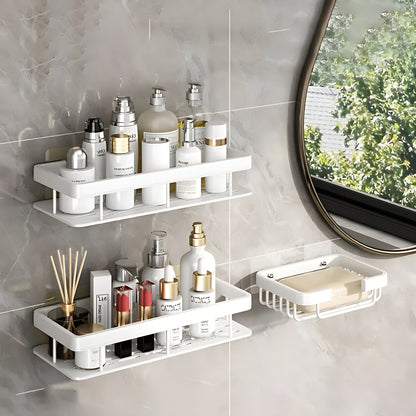 Aluminum Bathroom Shampoo Rack Organizer