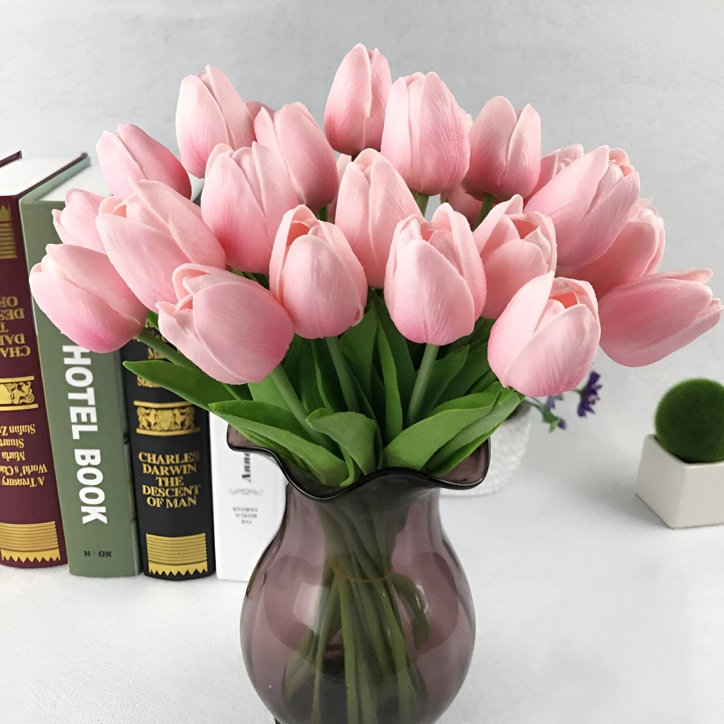 Faux Tulips Artificial Flowers