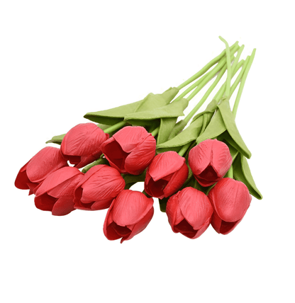 Faux Tulips Artificial Flowers