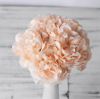 Silk Faux Peonies Artificial Flowers