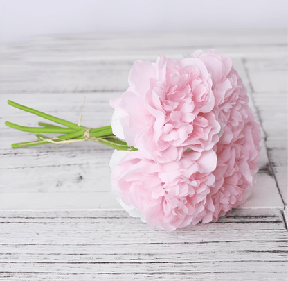 Silk Faux Peonies Artificial Flowers