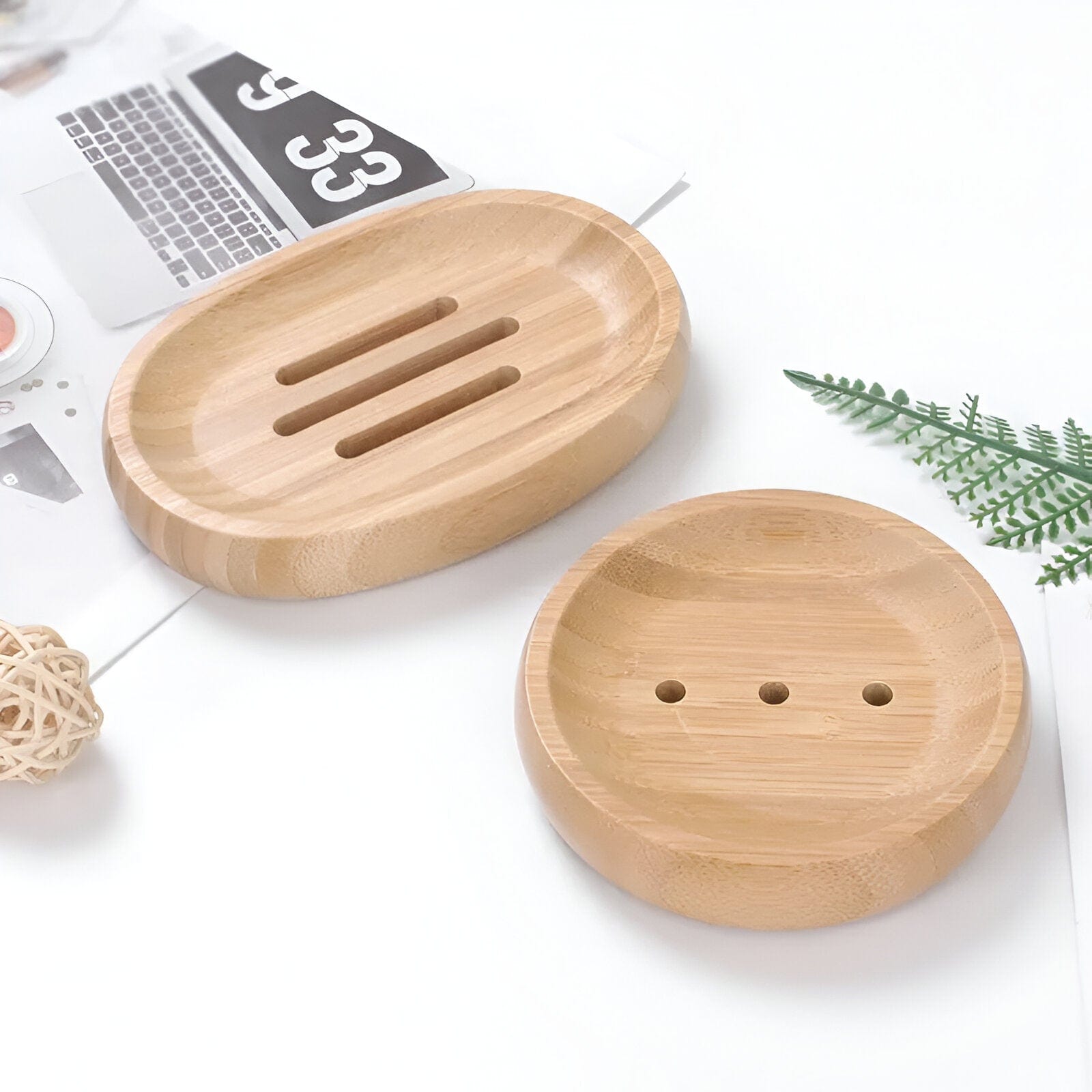 Natural Bamboo Soap Dish