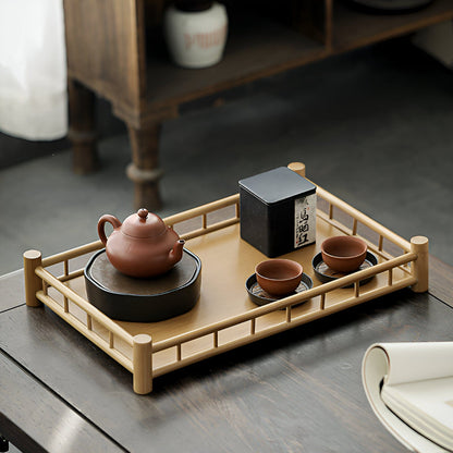 Zen Bamboo Tea Tray