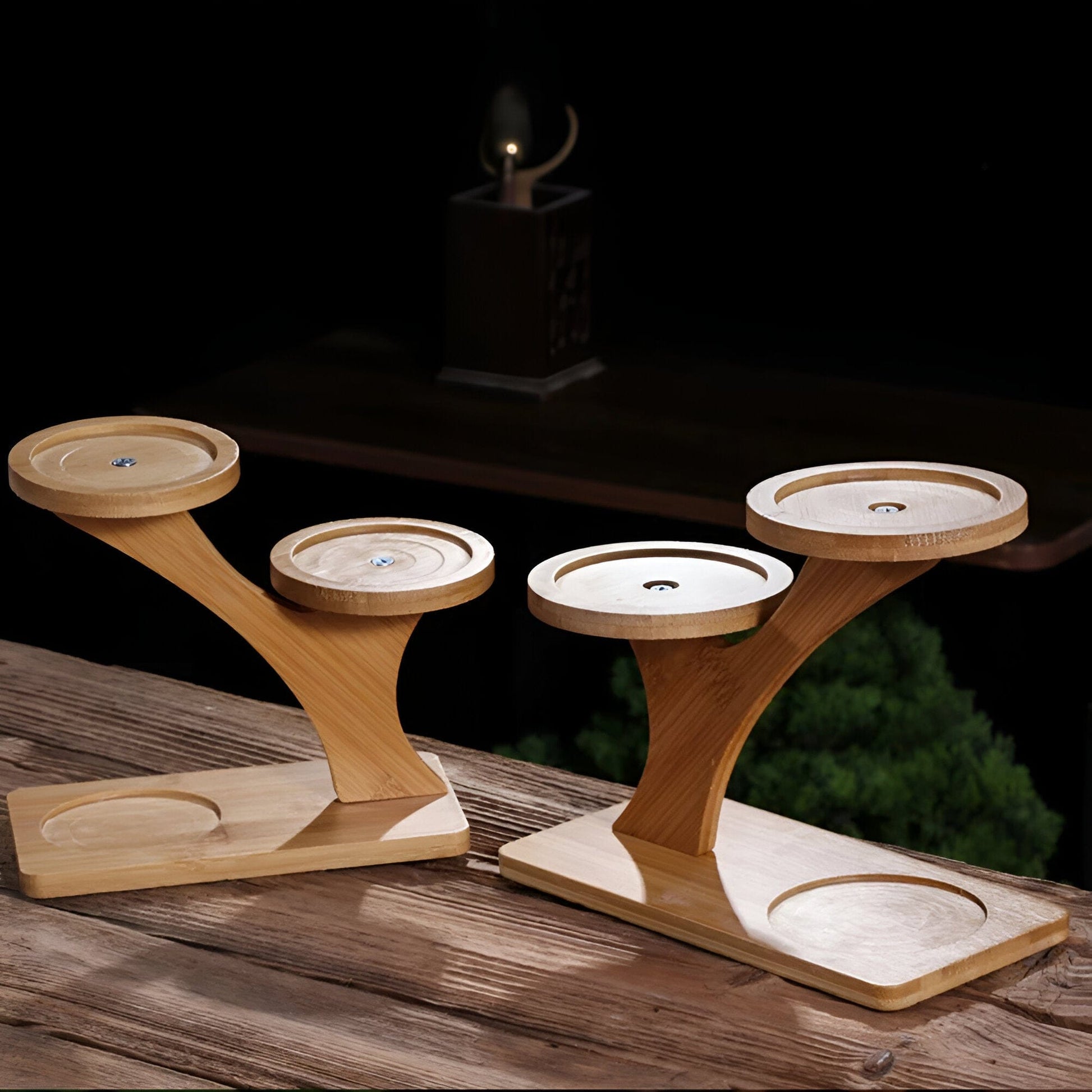 Corner Tabletop Stands