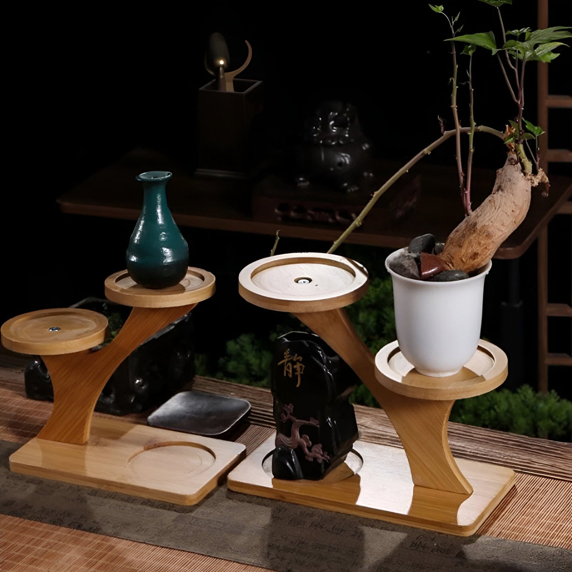 Corner Tabletop Stands