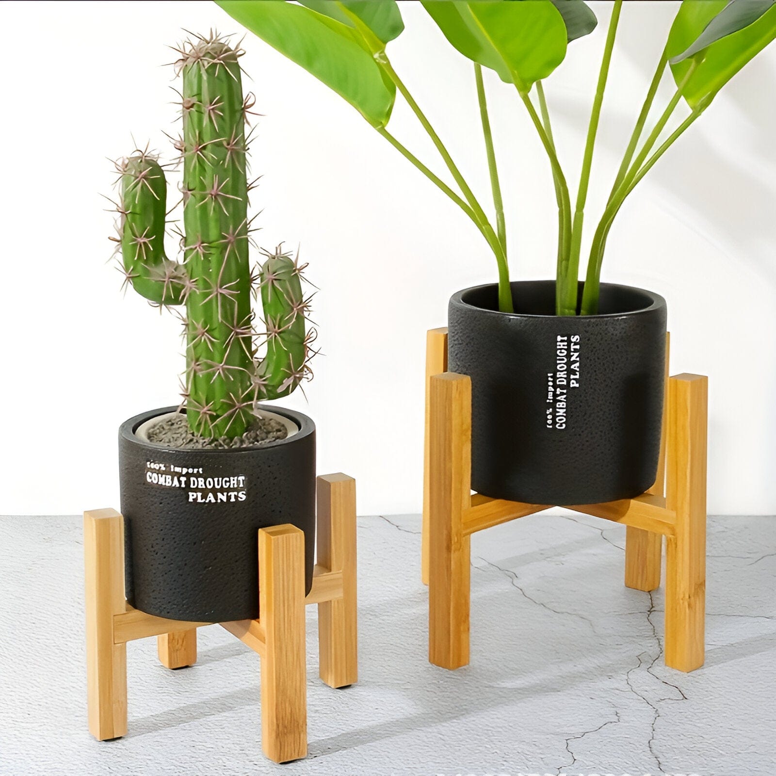 Genuine Bamboo Wooden Plant Stand