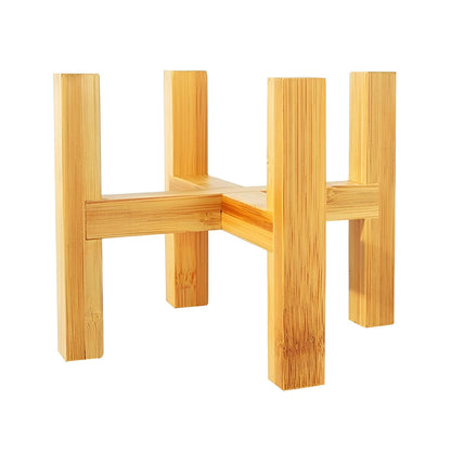 Genuine Bamboo Wooden Plant Stand