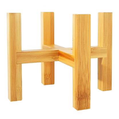 Genuine Bamboo Wooden Plant Stand