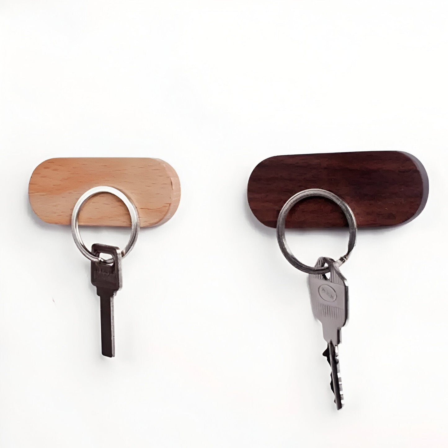 Magnetic Wooden Wall Key Holder