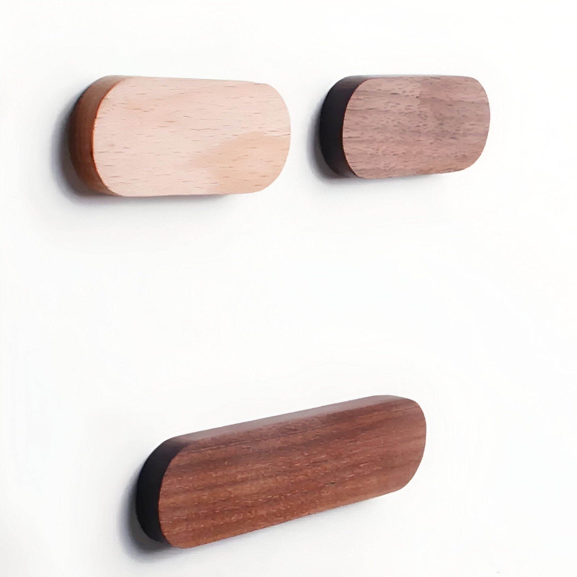 Magnetic Wooden Wall Key Holder