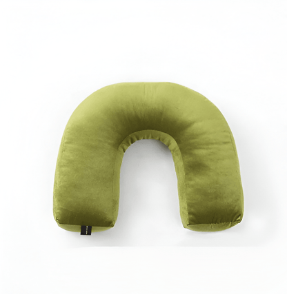 Velvety Retro Shapes Pillow