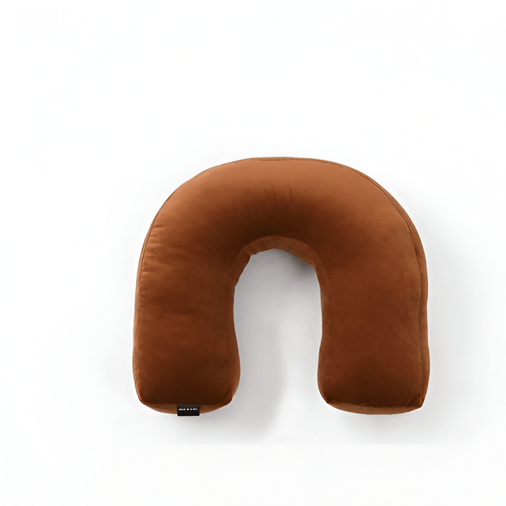 Velvety Retro Shapes Pillow