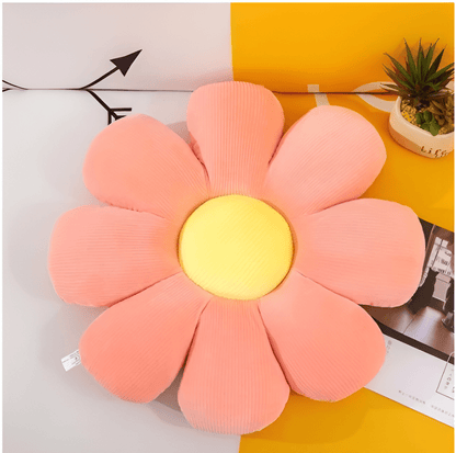 Flower Shaped Cushion Throw Pillow