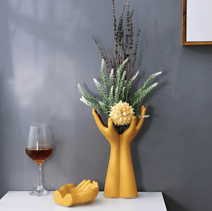 Tole Decorative Vase