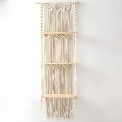 3-Tier Macrame Hanging Shelves