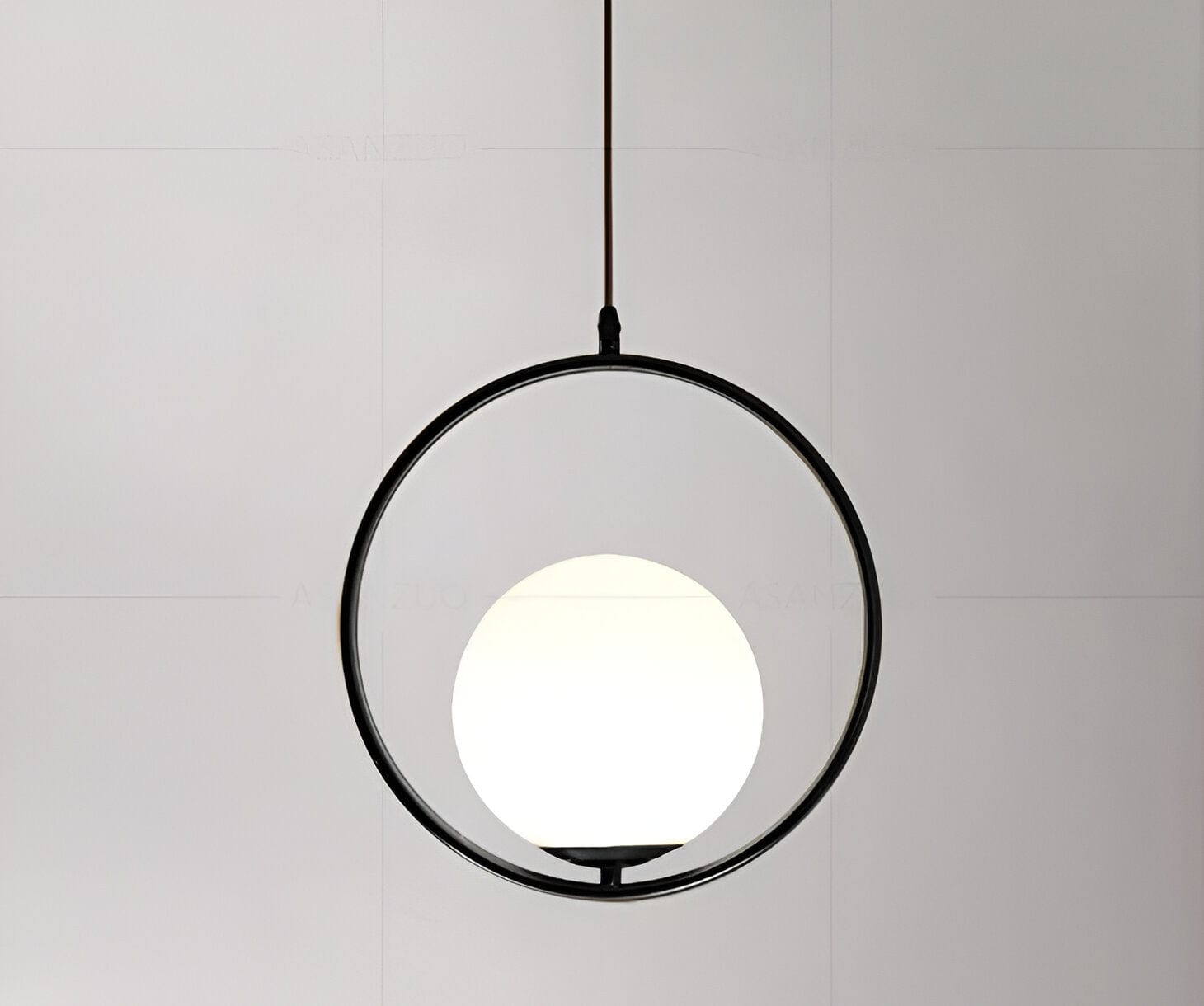 Glass Ball Pendant Light