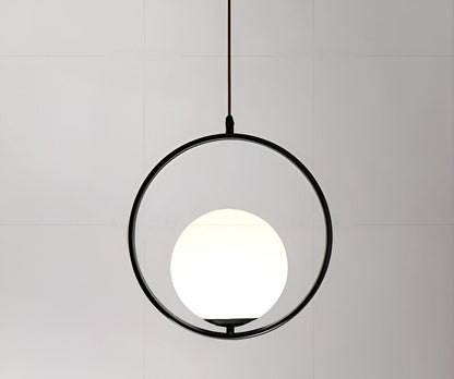 Glass Ball Pendant Light