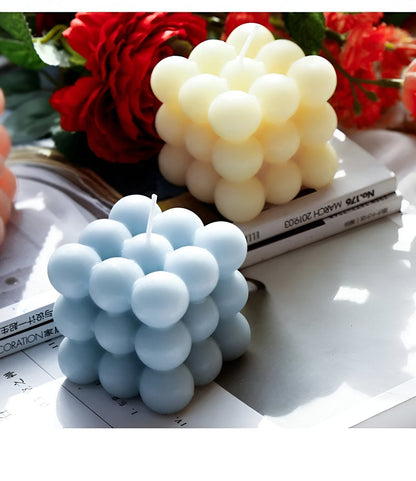 Bubble Cube Candle 