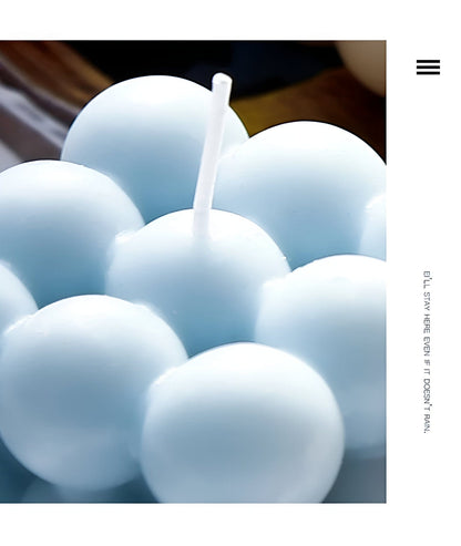 Bubble Cube Candle 