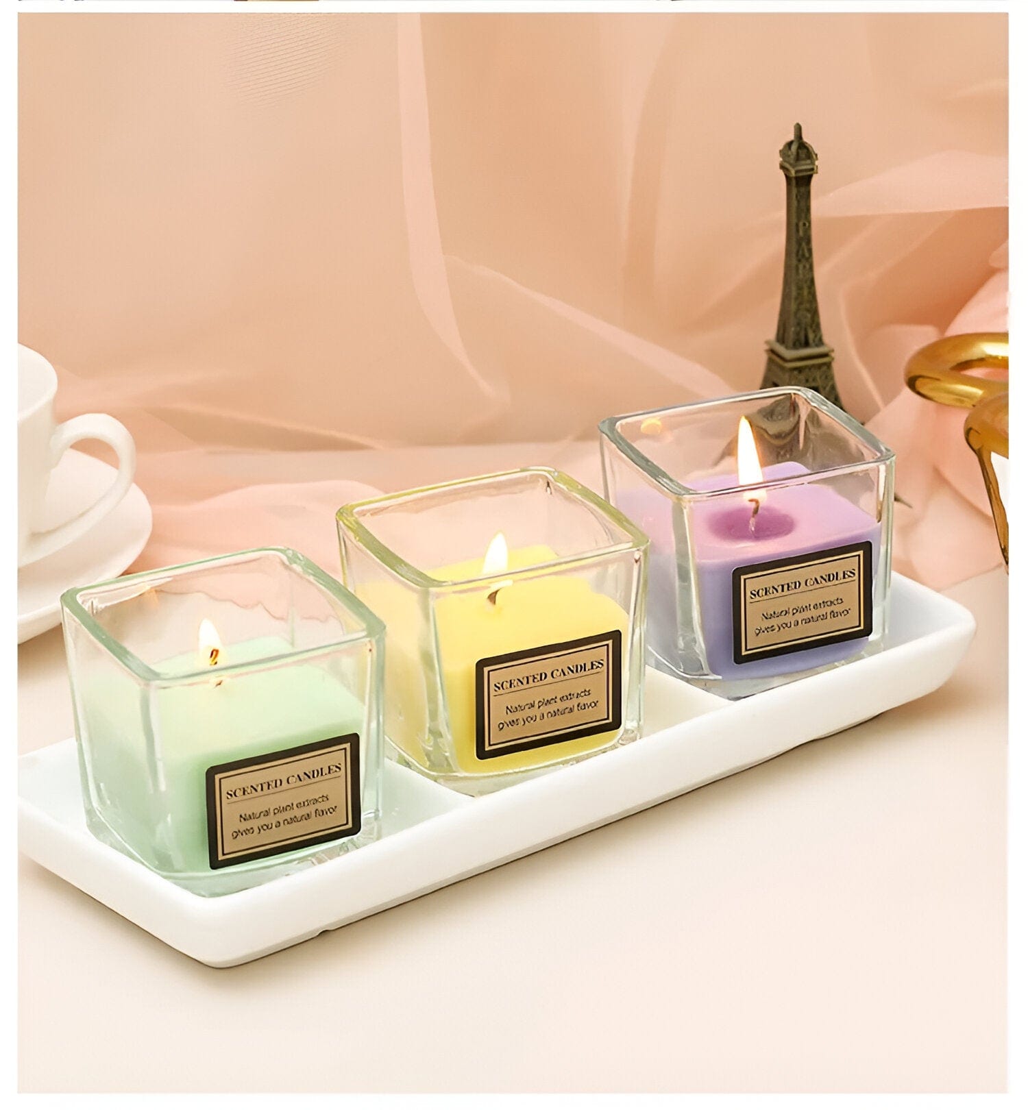  Scented Cup Candle