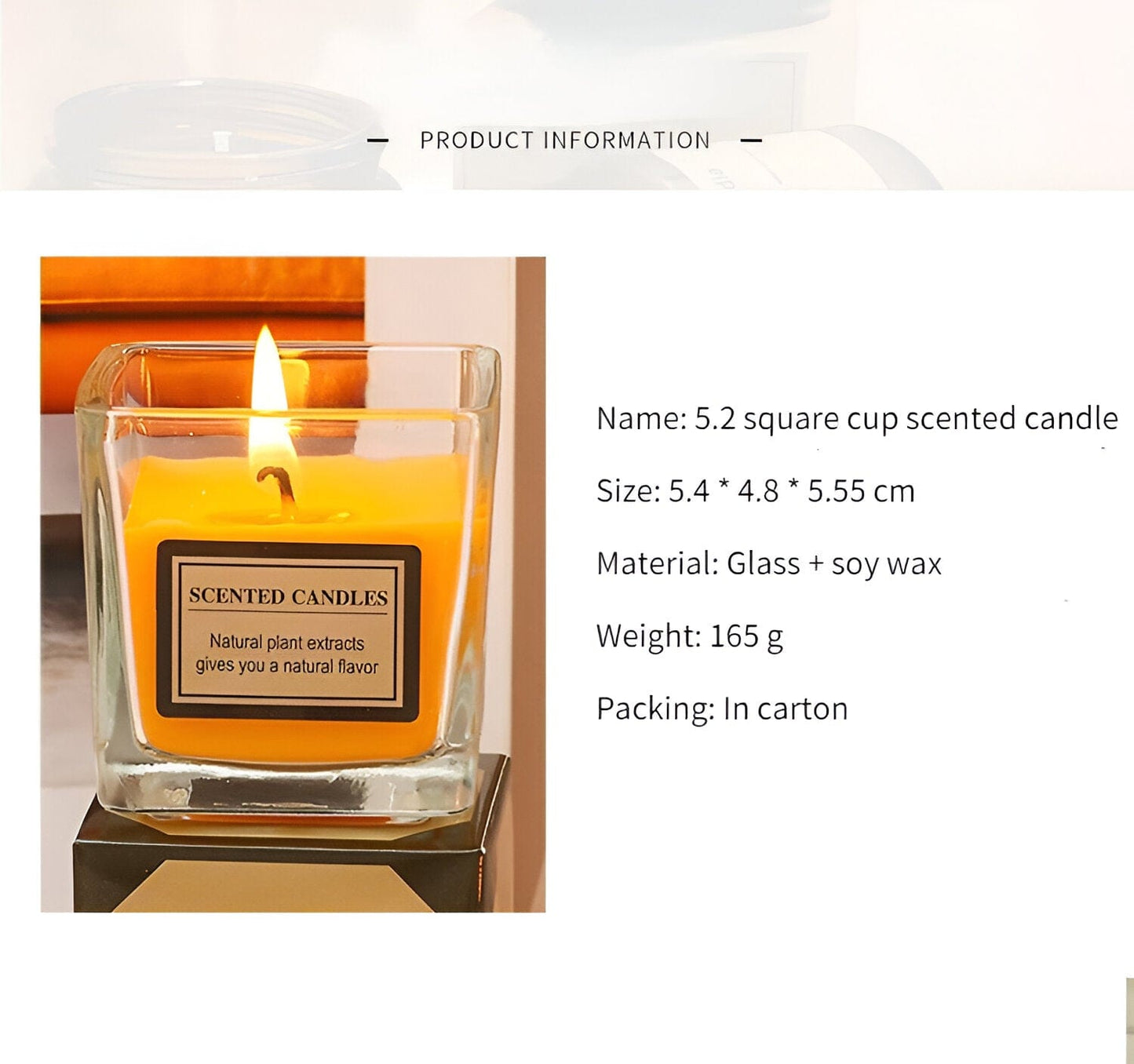  Scented Cup Candle