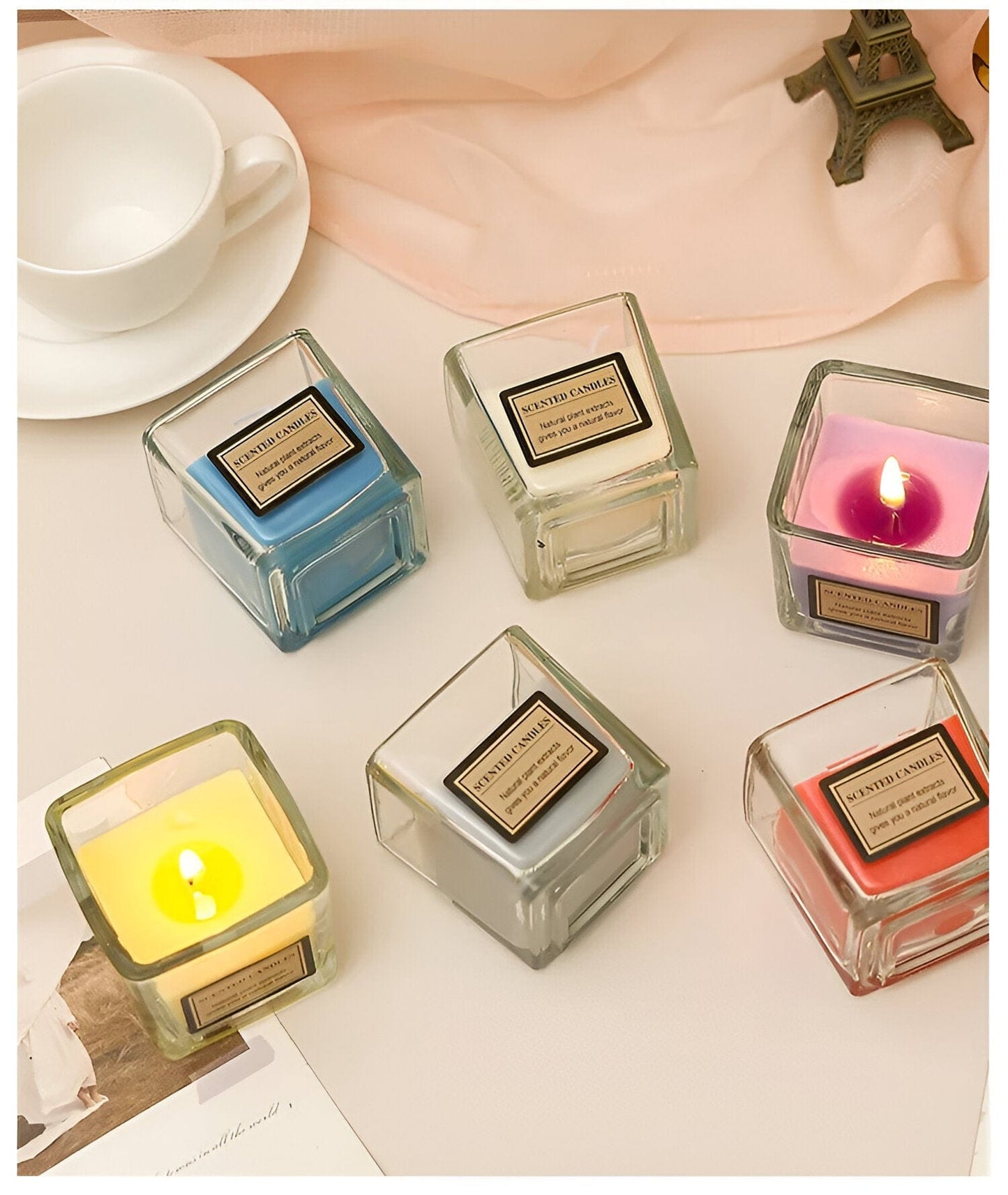  Scented Cup Candle