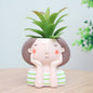 Cheerful Plant Mom Planter