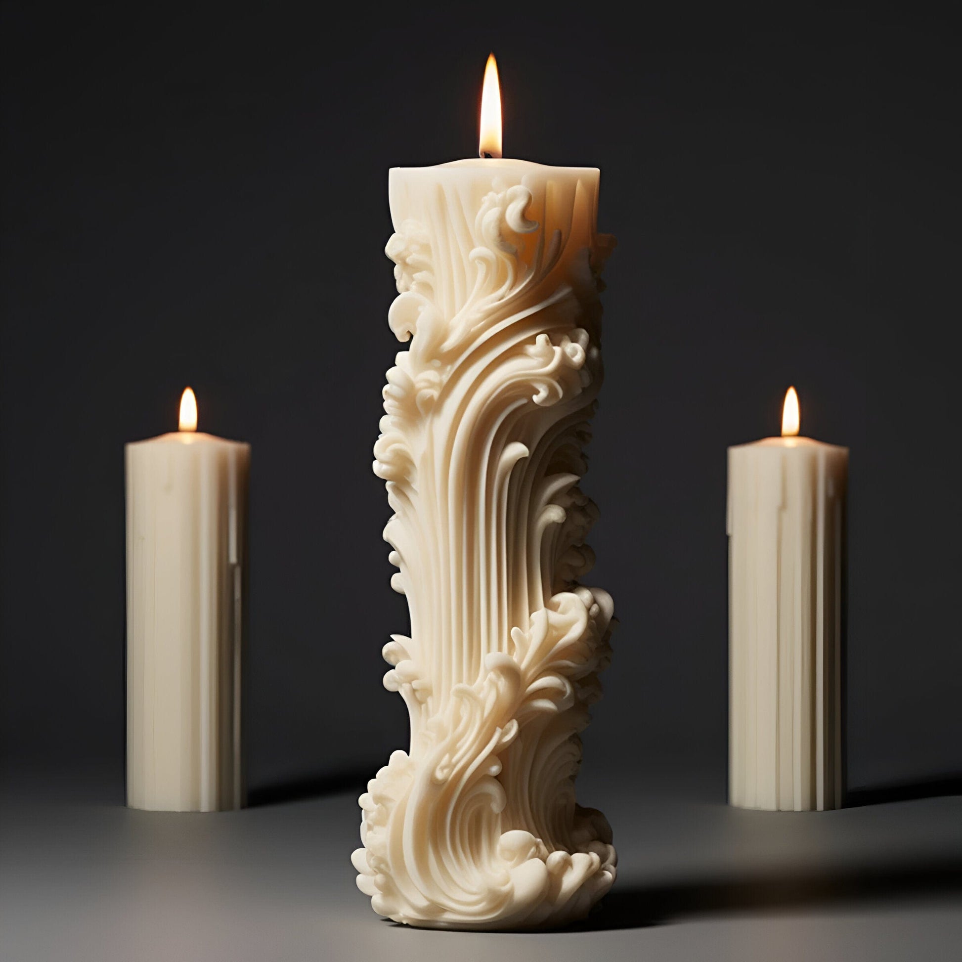 Pillar Silicone Candle