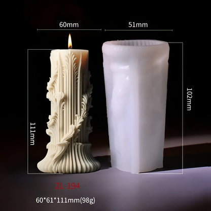 Pillar Silicone Candle