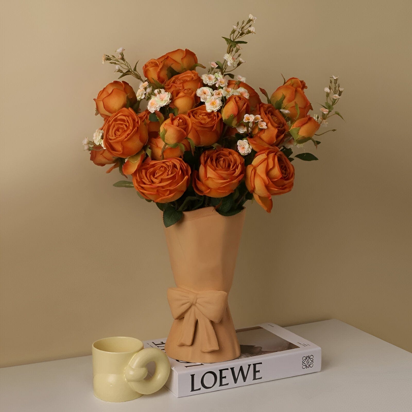 Bowknot Ceramic Vase