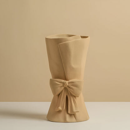 Bowknot Ceramic Vase