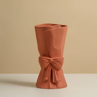 Bowknot Ceramic Vase