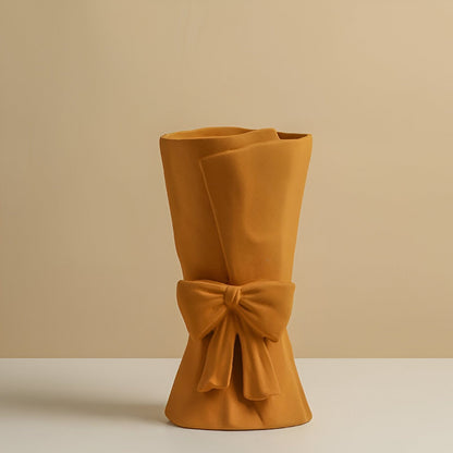 Bowknot Ceramic Vase