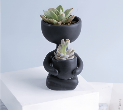  Little Human Ceramic Succulent Planter