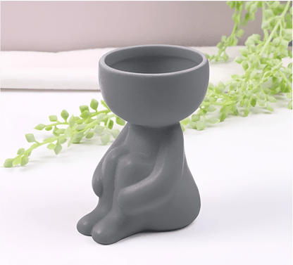  Little Human Ceramic Succulent Planter