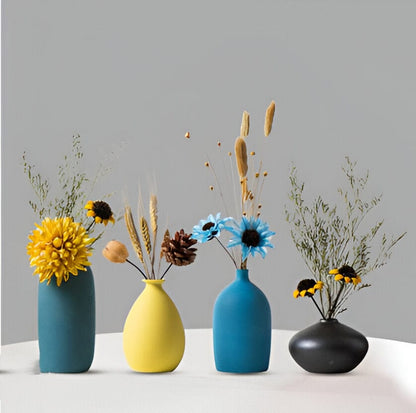 Color Rich Ceramic Vases