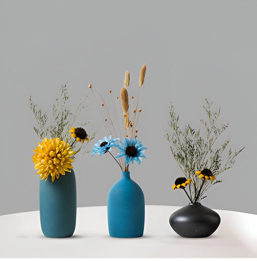 Color Rich Ceramic Vases