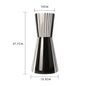 Black And White Geometric Vases