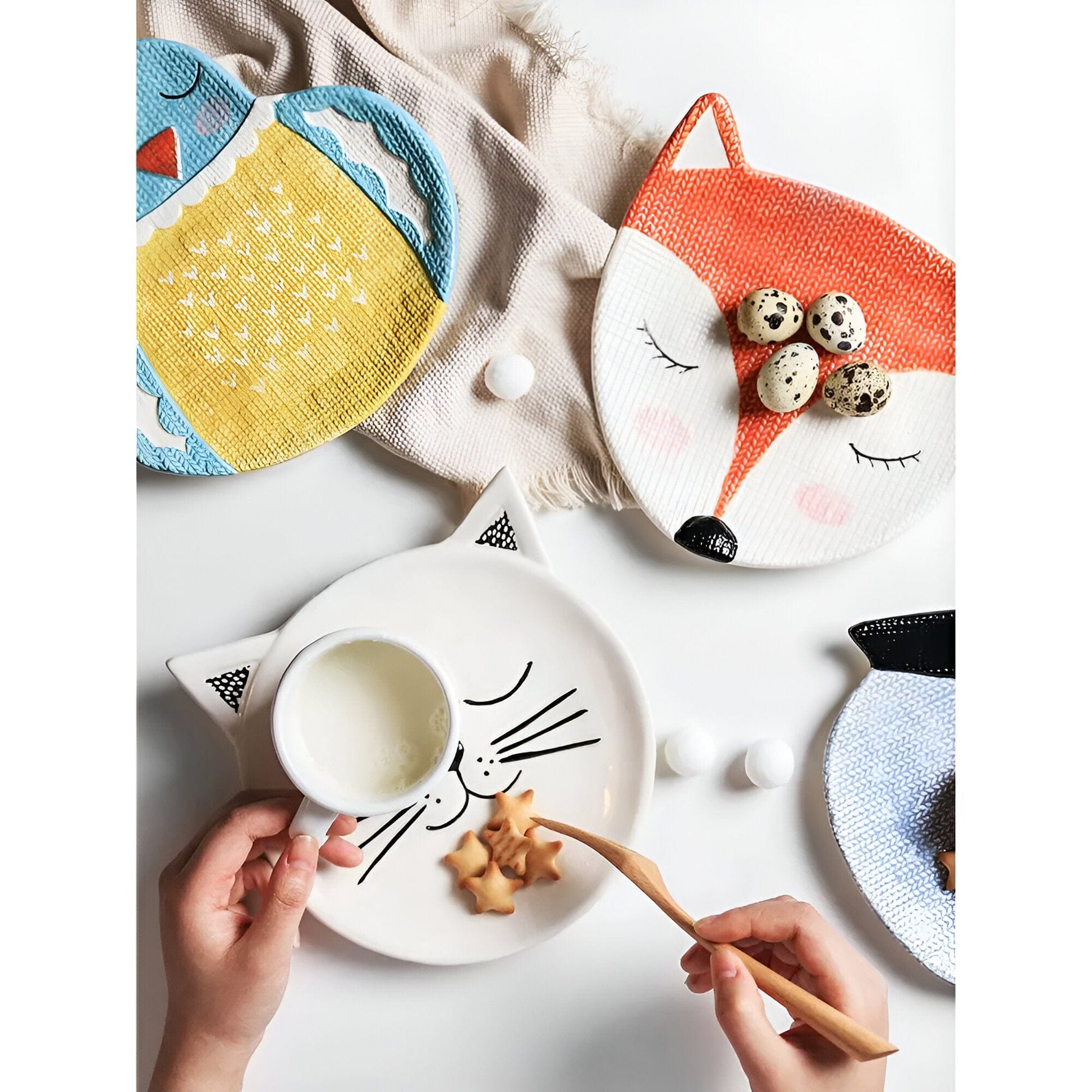 Animal Ceramic Plates