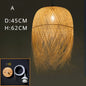 Bamboo Hanging Chandelier LED Lights