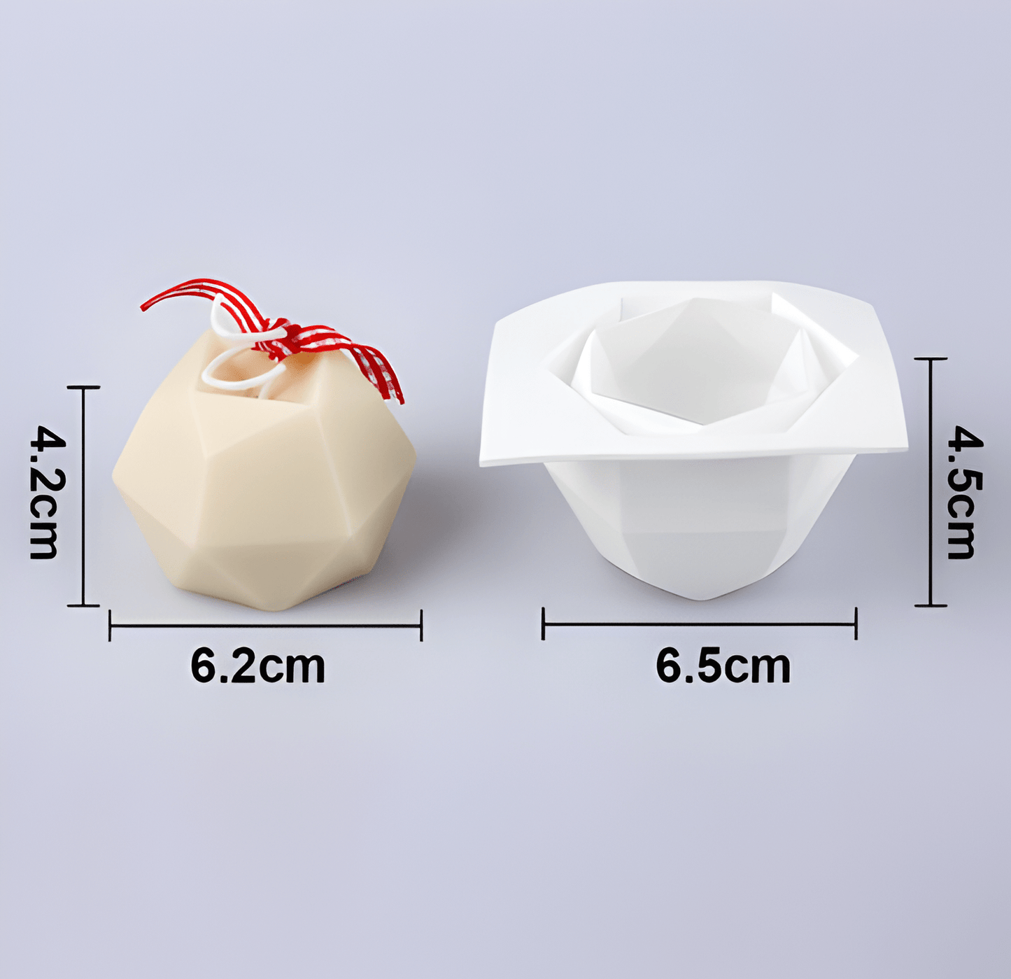 Creative Silicone Candle Forms