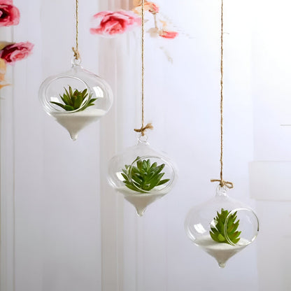 Hanging Glass Ball Terrarium Vase