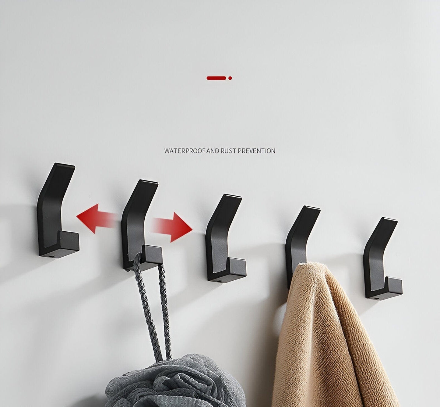 Saxton No-Drill Wall Hooks