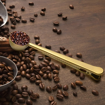 Java Two-In-One Coffee Spoon Bag Clip