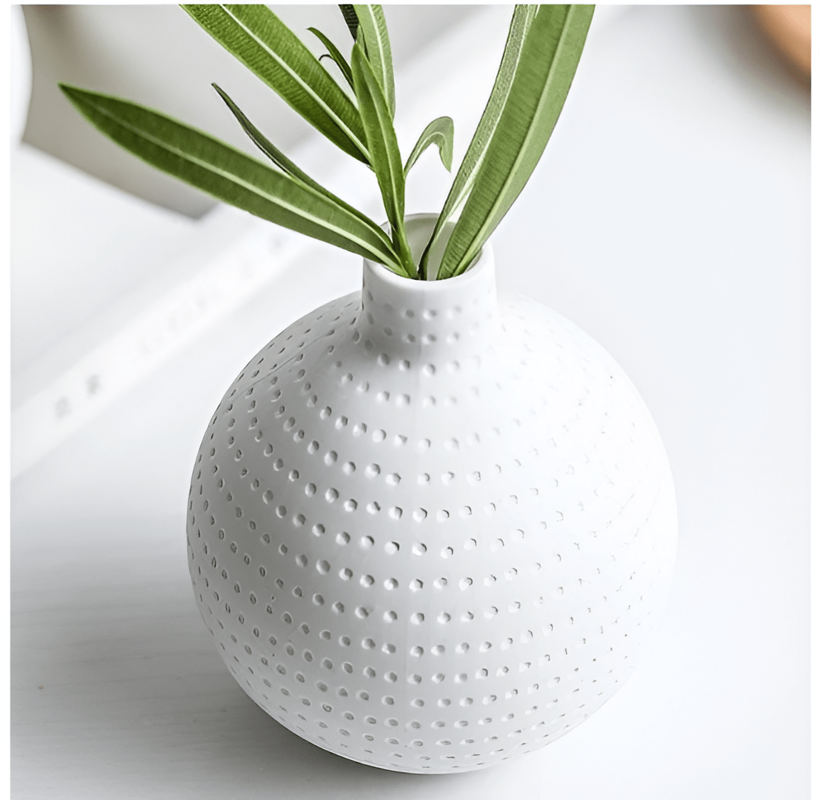 Textured Raindrop Vases