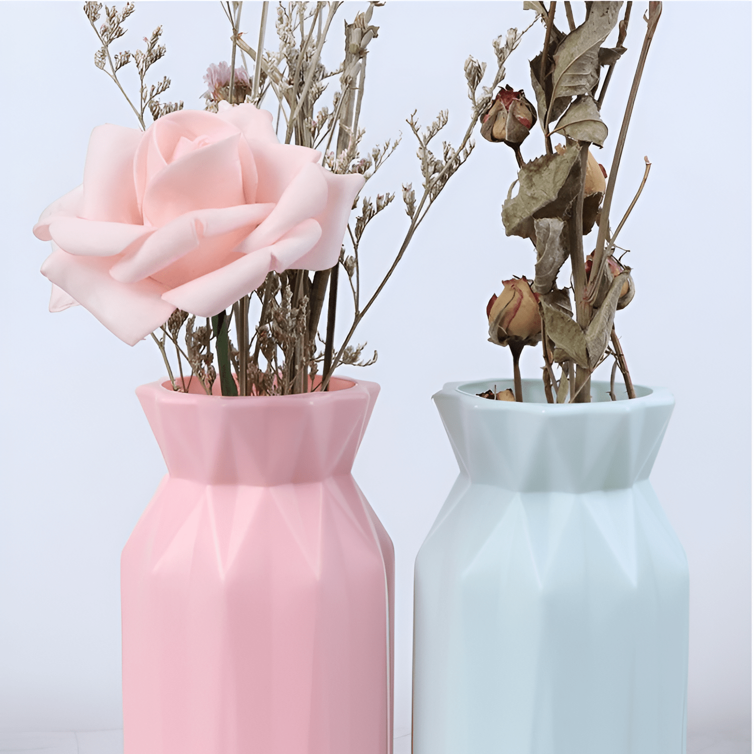  Angular Geometric Flower Vase