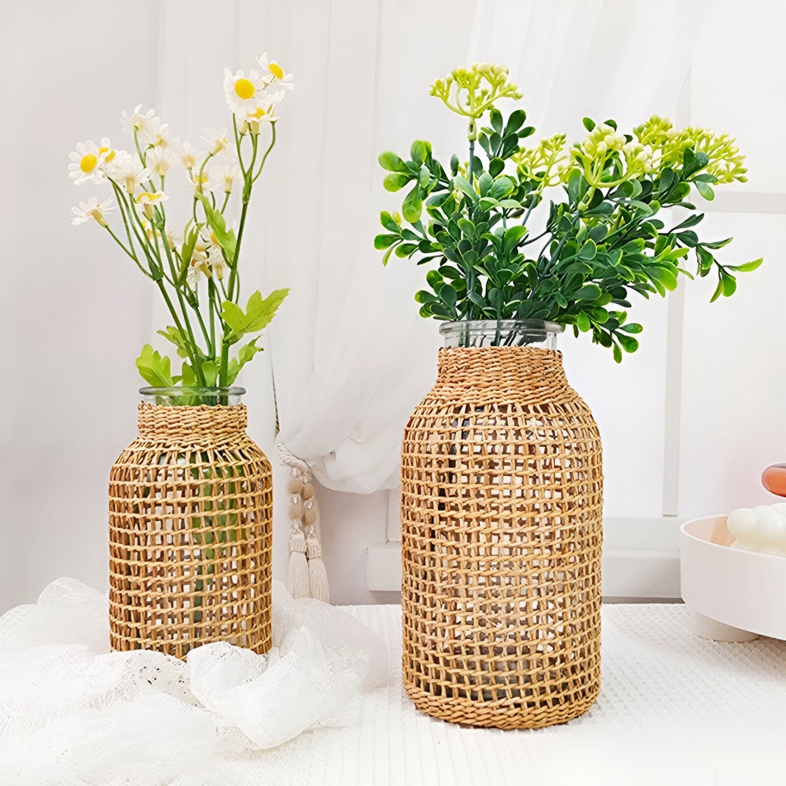 Straw Vase