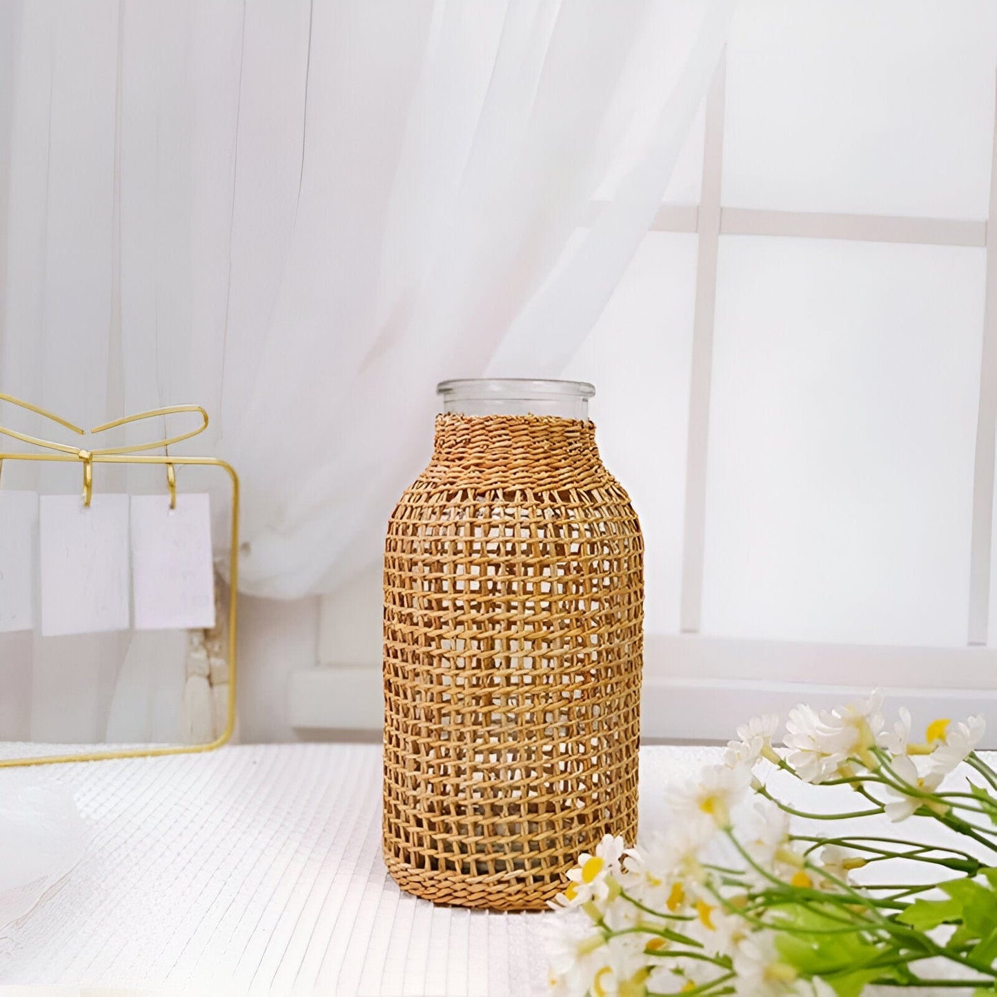 Straw Vase