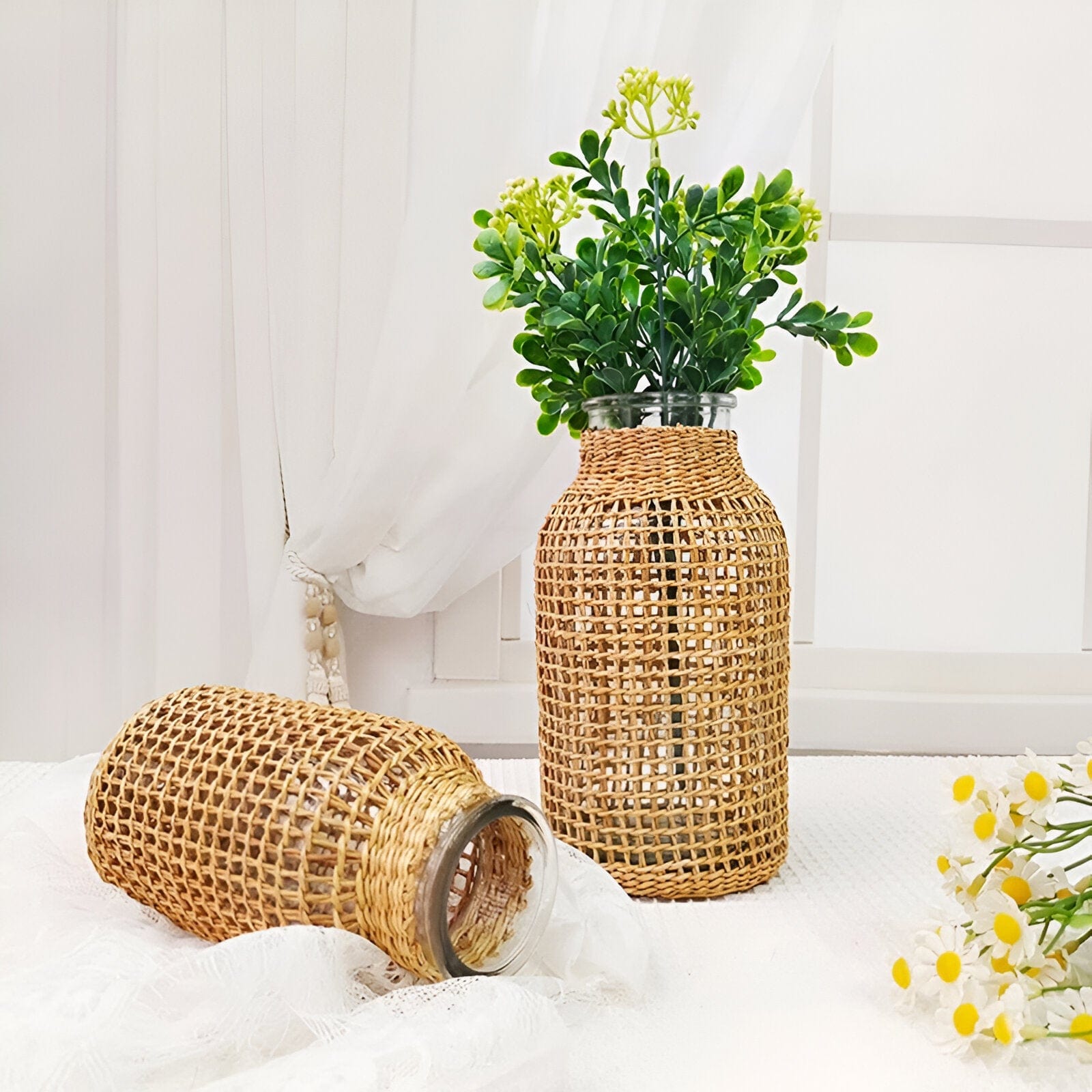 Straw Vase